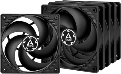 ARCTIC P12 PWM PST 5er Pack - 120mm Gehäuselüfter, PWM Sharing Technologie PST, Druck