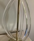 DOROTHY THORPE  PRETZEL LUCITE LAMP - NO SHADE-RARE-VINTAGE — photo 3