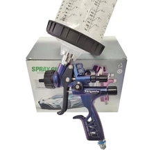 HVLP Spray Gun 1.3mm Low Pressure Air Paint Tool 260L/Min Blue