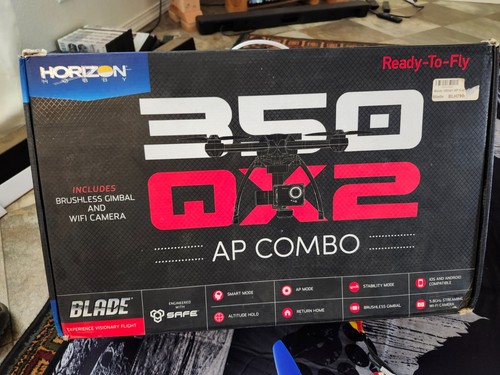 Blade 350 QX2 AP Combo–Includes Immersion RC FPV Camera, TX, and RX. Plus EXTRAS