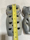 Vintage Cast Metal LANTERN Candle Mid Century Modern Retro Estate Cat Owl MCM — photo 9