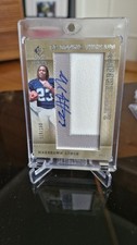 Marshawn Lynch RC Auto  2007 Upper Deck Lettermen on card auto