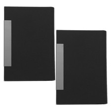 2 Pcs Magnetic Business Card Box Gift for Professionals Organizer Case