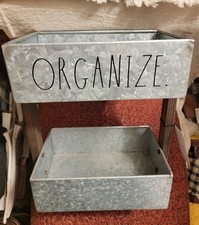 Rae Dunn TWO SHELF-Organizer-New