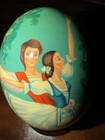 Reuge Music Hand Painted Musical Egg/Box "Giselle" On Rotating Base — photo 3