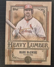 2025 Topps Update Mark McGuire Heavy Lumber #HL-57 SSP Case Hit