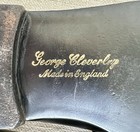 George Cleverly Bradley II Black Calf Penny Loafers UK 10.5 E US 11.5 D ($850) — photo 9