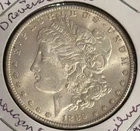 USA 1889 DDR MORGAN $1, 90% SILVER, KM110, BU w/BAG CONTACT MARKS, FREE USA SHIP