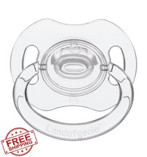 Landofgenie Pacifier Large White Bone