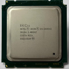 10× Intel Xeon E5-2695 V2 SR1BA 2.4GHz 30M 12-Core LGA 2011 Server CPU 115W