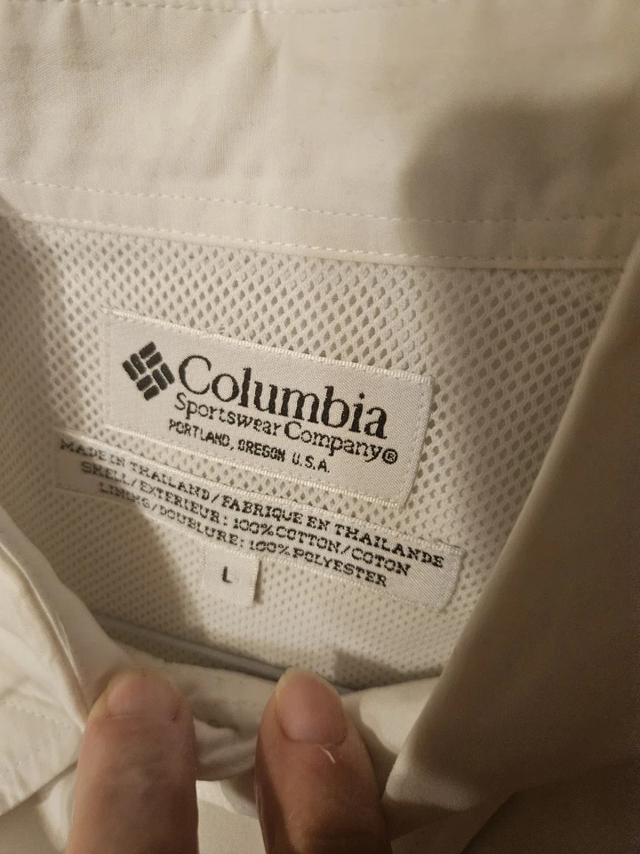 Lote de 3 camisas de pesca tamanho LG S/S Pt O'Connor TX Tournament 2 Columbia 15933☆ - Imagem 3 de 4