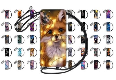 Hülle mit Band für Samsung Galaxy  A16 A17 A26 A56 5g  Handykette Umhänge Case