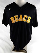 2019 Long Beach State Dirtbags #48 Game Used Black Jersey Baseball XL 602