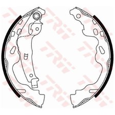 Bremsbackensatz hinten für Toyota Aygo B1 B4 Corolla ZER Yaris P1 P2 | 23965077