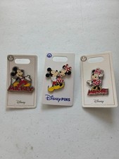 Lot of 3 Disney Pins