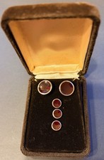 Vtg 1960s Cufflink And Shirt Stud Set By Hickok-Very Nice
