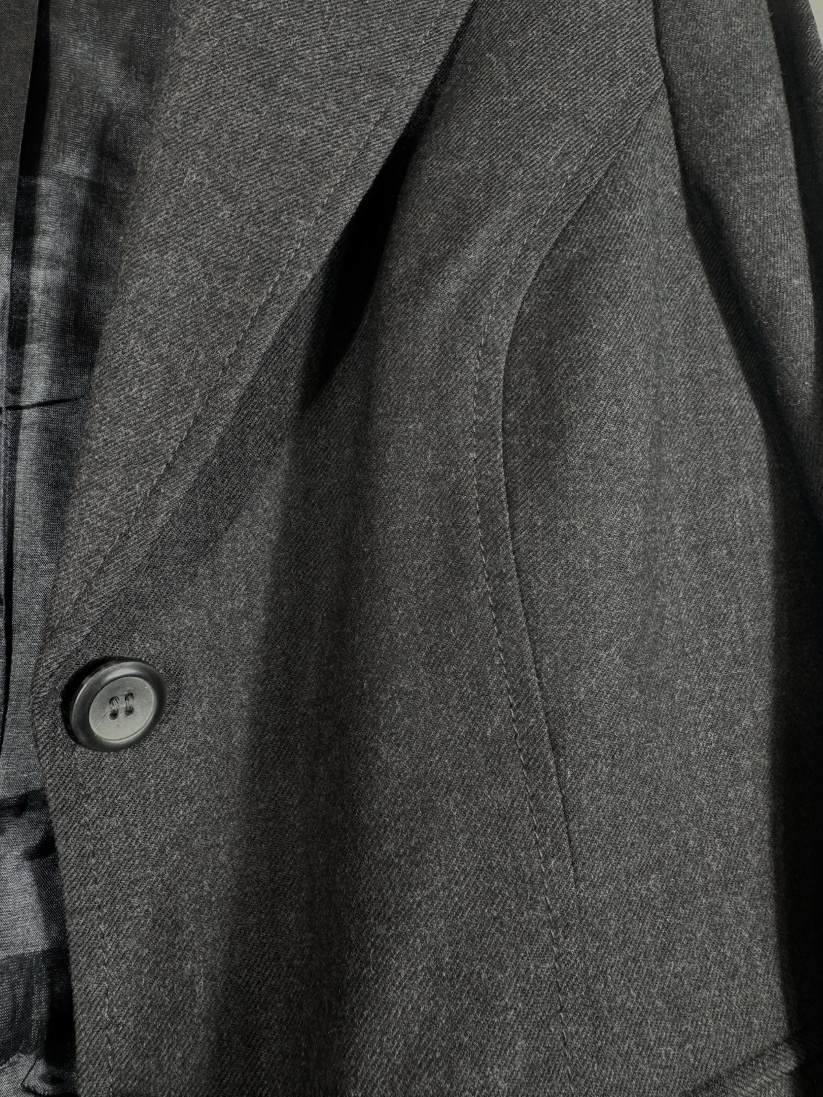 Pendleton Women’s Virgin Wool Blazer Charcoal Gra… - image 3