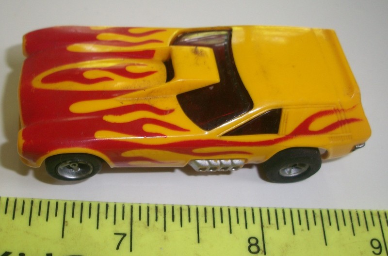 Vintage Aurora AFX Chevy VEGA VAN GASSER Car HO scale 1970s  #1759  Slotcar