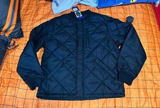 Banana Republic Men's Quilted Bomber Jacket Black Large