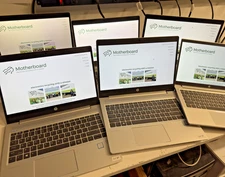 Bulk HP ProBook Laptop Repair Lot (6 Units) – 430 G8, 440 G6/G7, 450 G7 – Tested