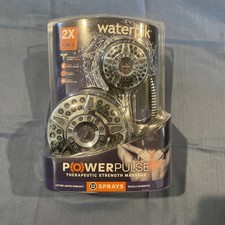 Waterpik 6 Mode Powerpulse Massage Dual Shower Head System XET-633E/643E NIB