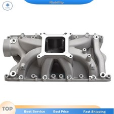 2x1.25 Aluminum Single Plane Intake Manifoldefi Fit Ford 351w Windsor V8 Sbf