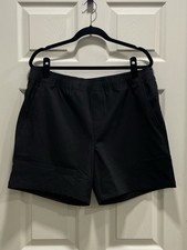 NWT Men s Member s Mark Tech Pull On Short Black L