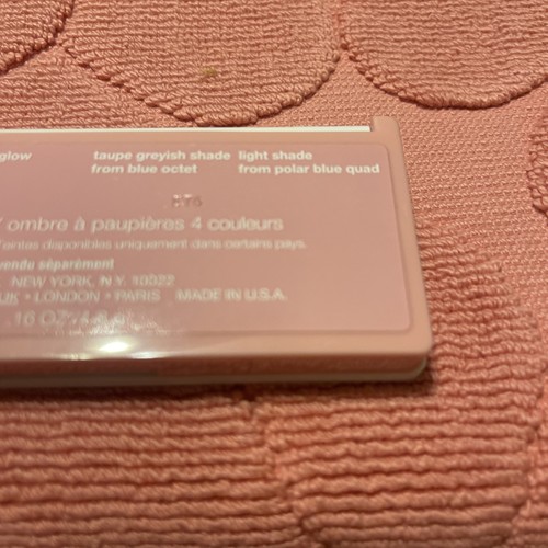 Clinique All About Shadow Quad Dark Brown Purple Blue Octet Sunset Glow Polar - Picture 7 of 7