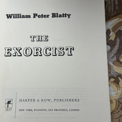 THE EXORCIST - SIGNED BY WILLIAM PETER BLATTY - Picture 4 of 8
