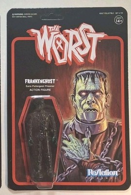 Super7 ReAction The Worst Frankenghost Reaction Action Figure 1st Version 