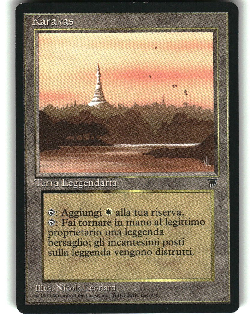 Magic the Gathering - Legends  Karakas Uncommon 1994