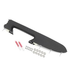 Black Front Left Driver Side Armrest Repair Kit Compatible for Black/Ebony