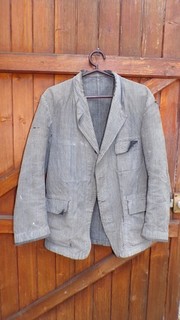 Veste de travail civile Français WWII CJ maquis poches de l'atlantique