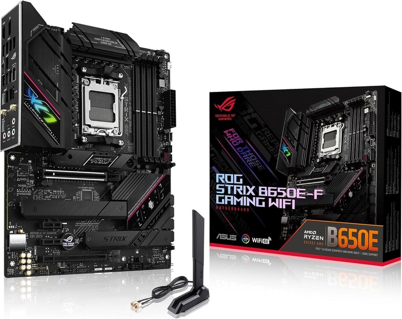 ASUS ROG Strix B650E-F Gaming WiFi AM5 ATX AMD Motherboard