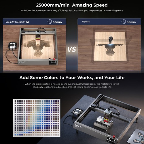 ⊹ Falcon2 Engraver 40W Head With Integrated Air Assist - Picture 2 of 16
