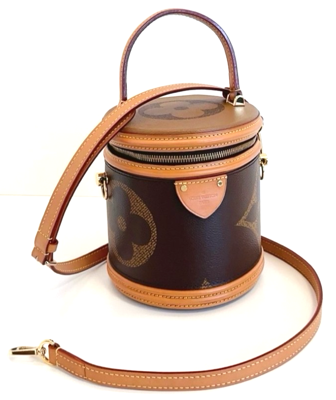 Louis Vuitton Cannes Monogram Caramel Top Handle Shoulder Bag 2way for Women