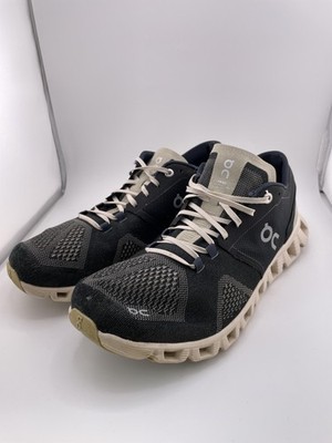 On Running Shoes Womens Size 10 Black Cream CloudTec Mesh Lightweight Cushioned