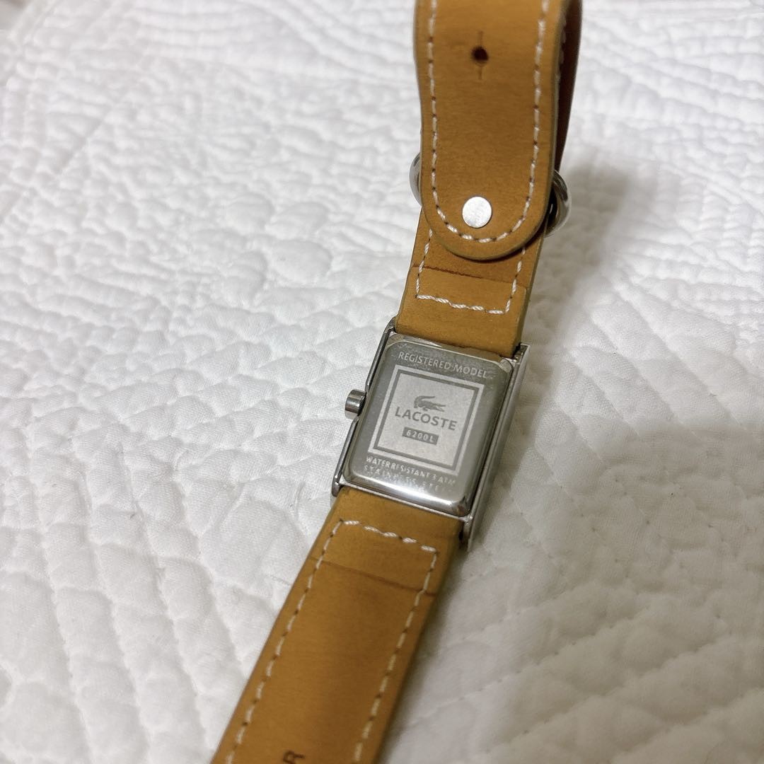 LACOSTE オレンジ レザー 時計 Men's LC33 Analog & Digital Silicone Watch - Men's
