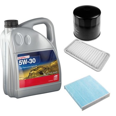FEBI Inspektionspaket 5L Longlife Plus 5W-30 für Toyota Corolla Station Wagon