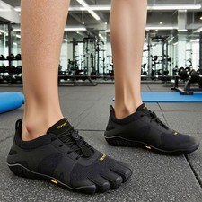 Anti-slip Toe Shoes FiveFinger-Vibram Unisex Yoga for Dance Pilates Indoor NWT//