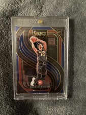 2024-25 Panini Select Zaccharie Risacher Rookie Premier #180 Hawks NBA Card