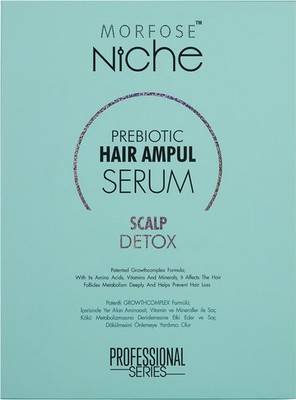 Morfose Niche Scalp Detox Prebiotic Hair Ampul Serum 12x4 ml