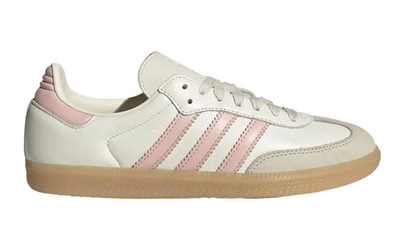 SIZE 10 - NEW adidas Wmns Samba OG 'Off White Sandy Pink Gum' IH9059 SNEAKERS