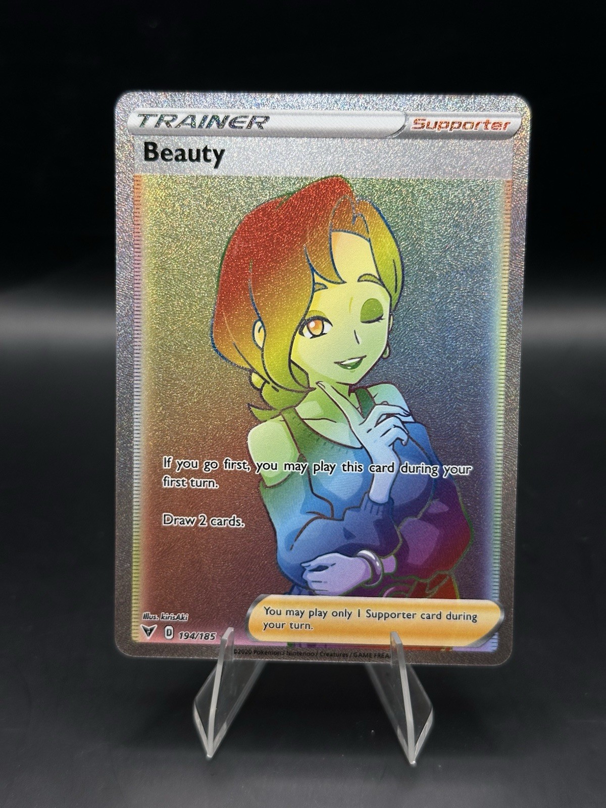 Beauty 194/185 Pokemon Trainer Rainbow