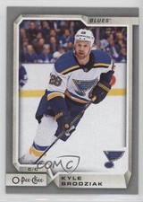 2018-19 O-Pee-Chee Silver Kyle Brodziak #274 2l0