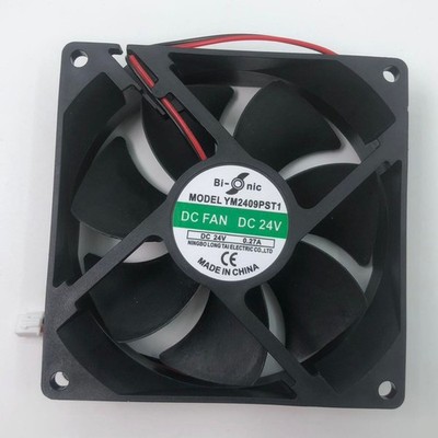 1 PCS New Bi-onic YM2409PST1 DC 24V 0.27A 2 Pin Cooling Fan *mc