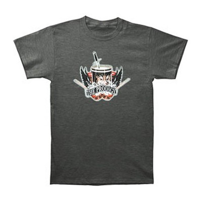 Men's Prodigy Wing Drum T-shirt Small Grey