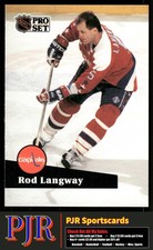 Rod Langway 1991-92 Pro Set #259 Washington Capitals