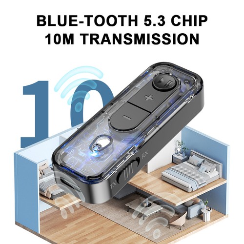 3.5MM Interface Blue-tooth 5.3 Audio Adapter Support AAC/SBC Audio Decoding - Afbeelding 4 van 8