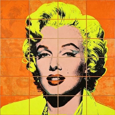 Motiv Marilyn Monroe Wandbilder Pop Art Bilder Exclusive 5 cm Museum Keilrahmen